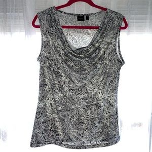Rafaella Sleeveless Scoop Neck Top